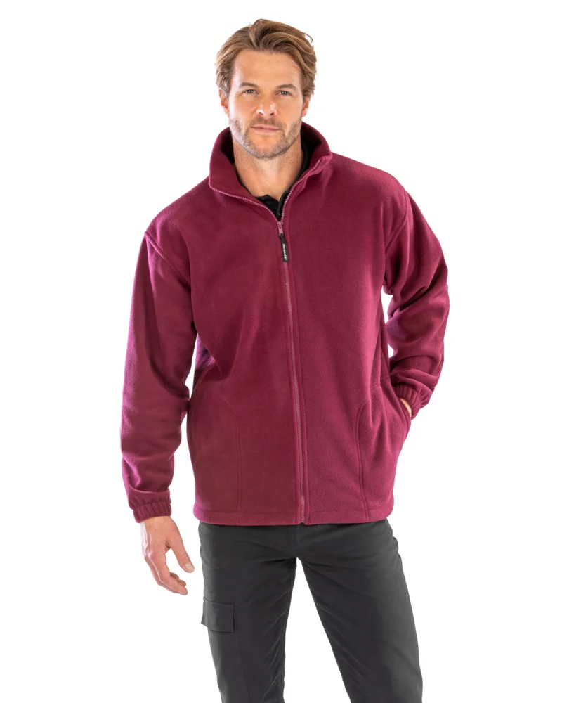 Schwere Fleece Jacke