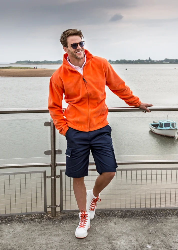 Schwere Fleece Jacke