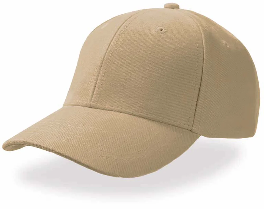 Schwere gebürstete 6 Panel Baumwoll Twill Kappe