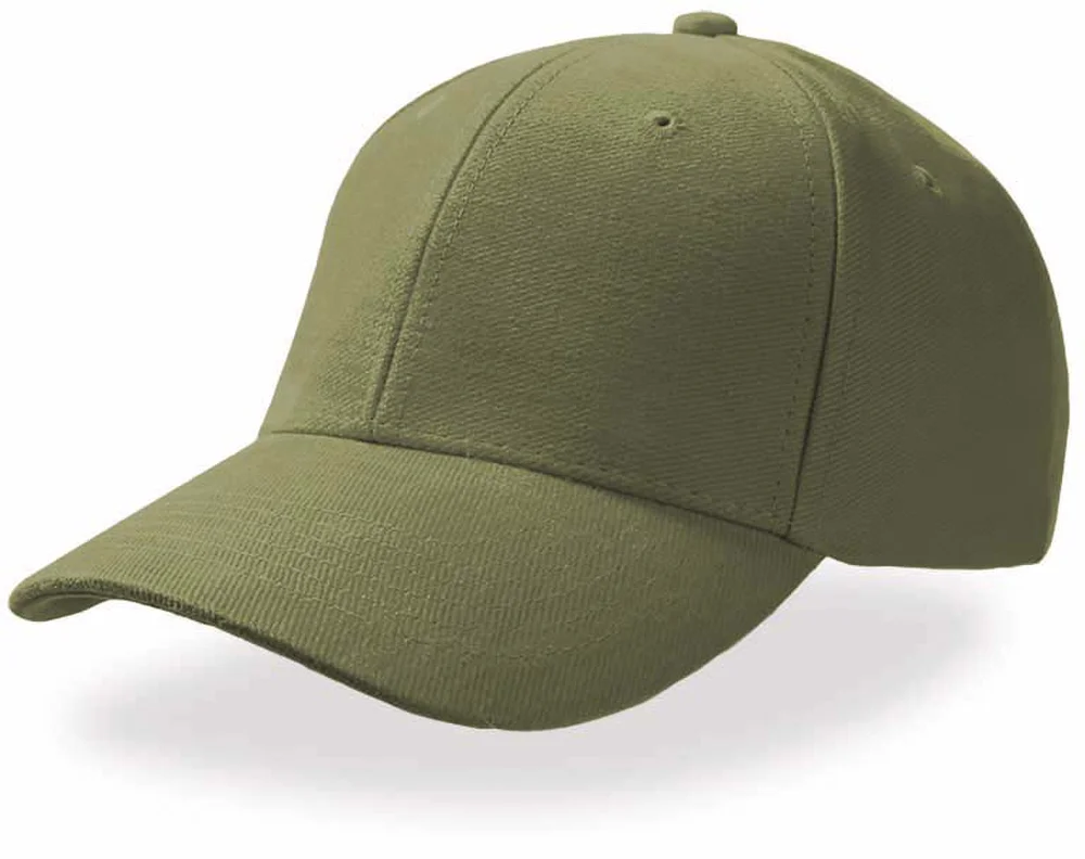 Schwere gebürstete 6 Panel Baumwoll Twill Kappe