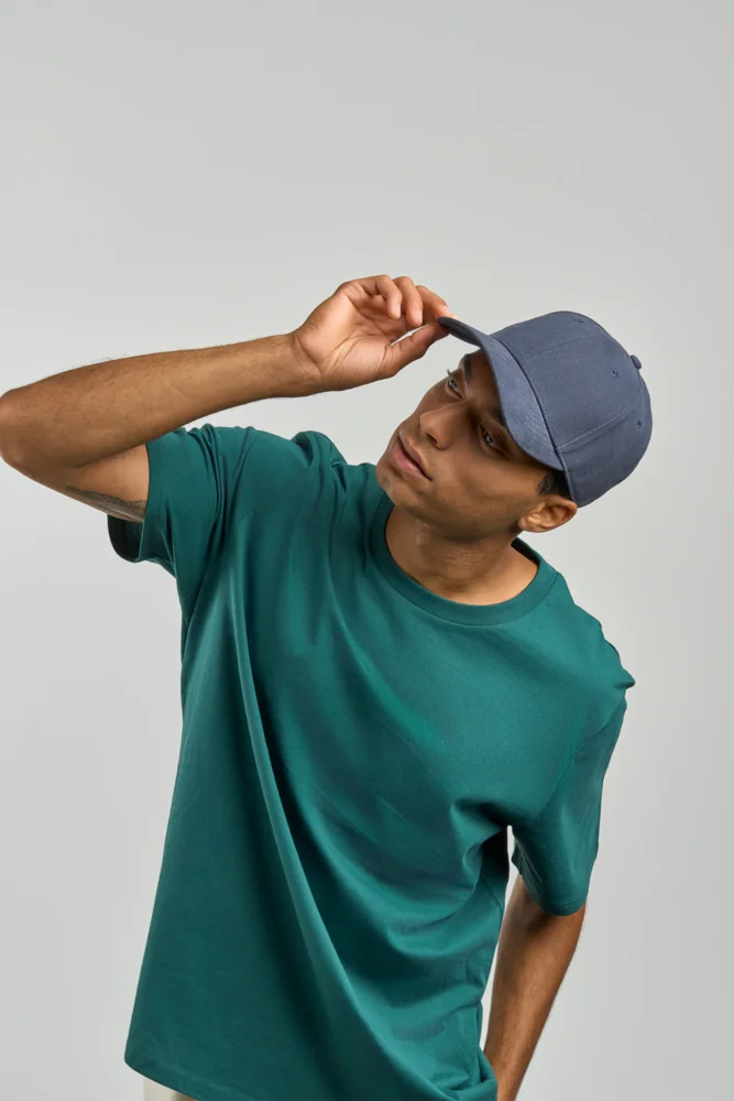 Schwere gebürstete 6 Panel Baumwoll Twill Kappe