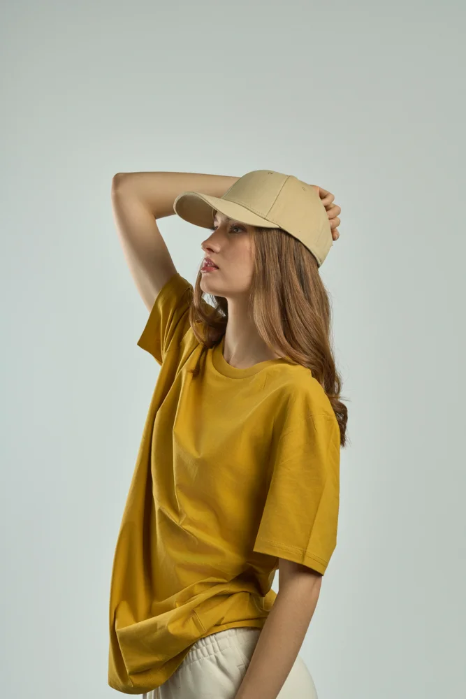 Schwere gebürstete 6 Panel Baumwoll Twill Kappe