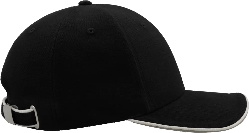Heavy Brushed 6 Panel Sandwich Cap