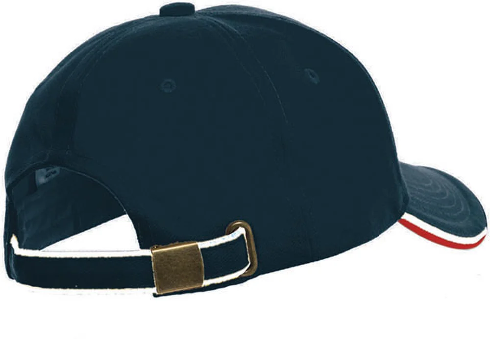 Heavy Brushed 6 Panel Sandwich Cap