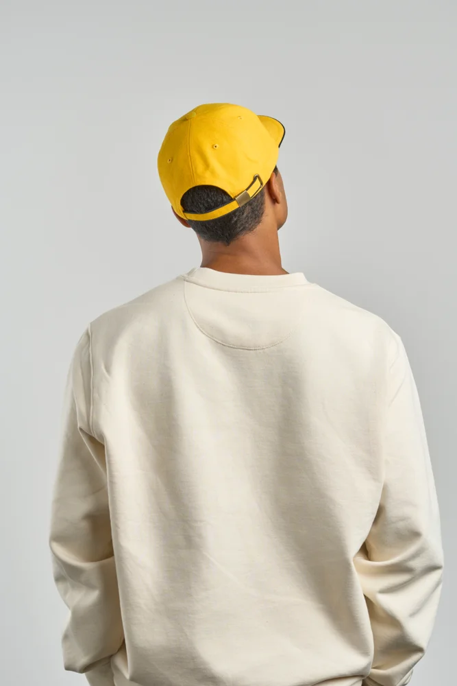 Heavy Brushed 6 Panel Sandwich Cap