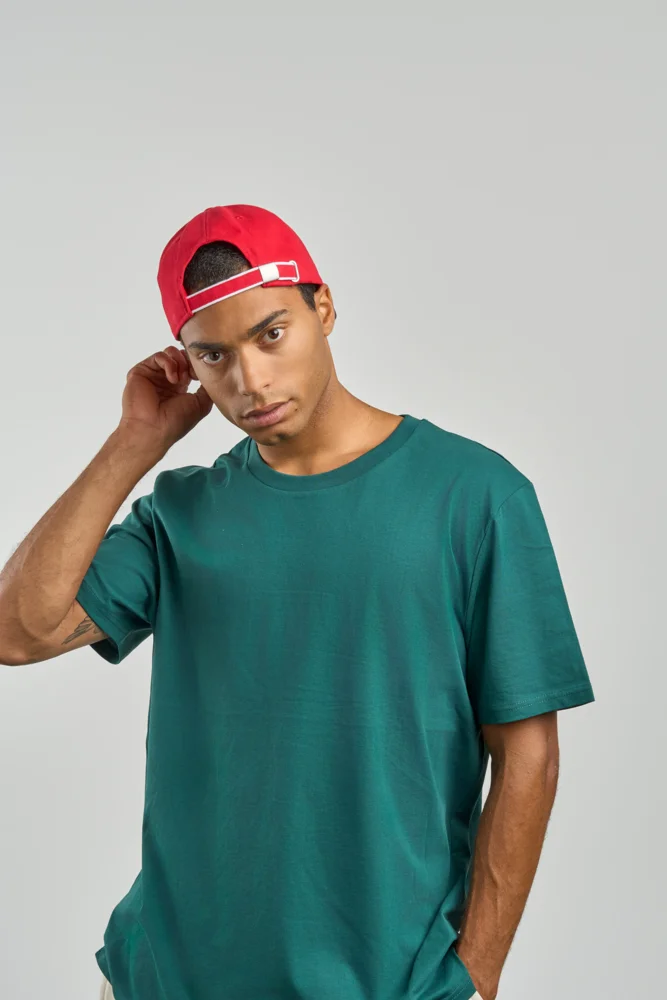 Heavy Brushed 6 Panel Sandwich Cap
