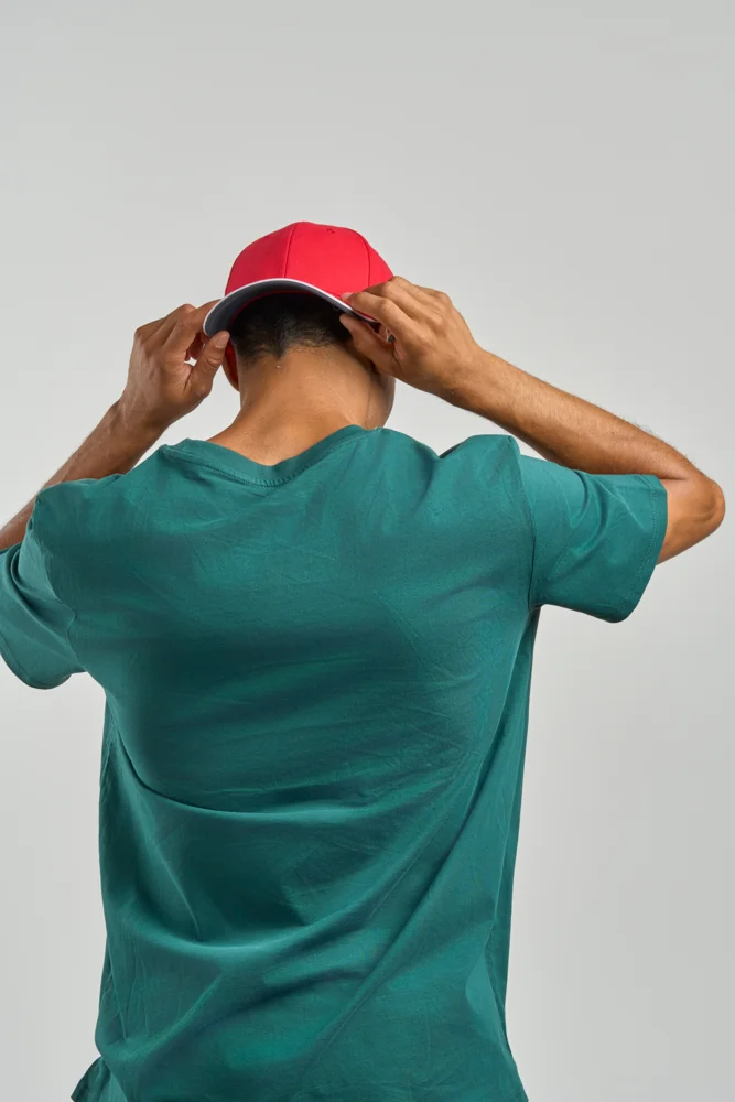 Heavy Brushed 6 Panel Sandwich Cap