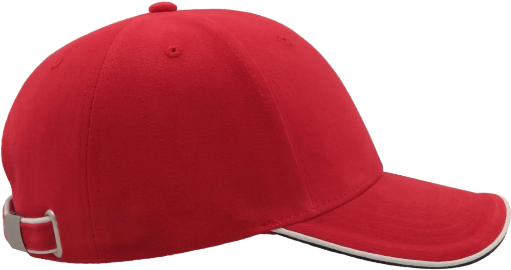 Heavy Brushed 6 Panel Sandwich Cap