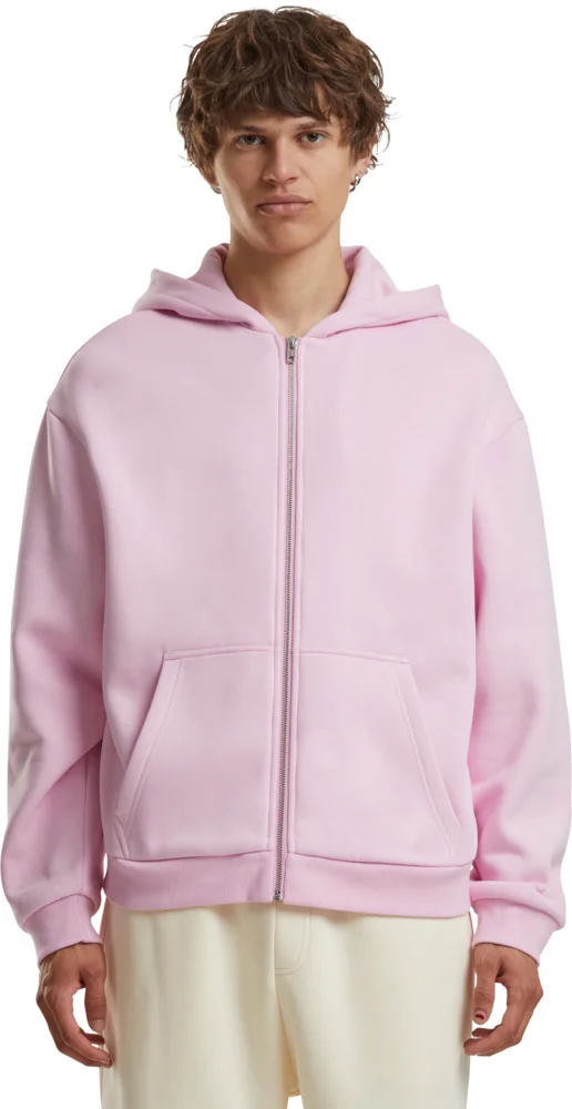 Schwere Herren Kapuzen Sweatjacke "Fluffy"