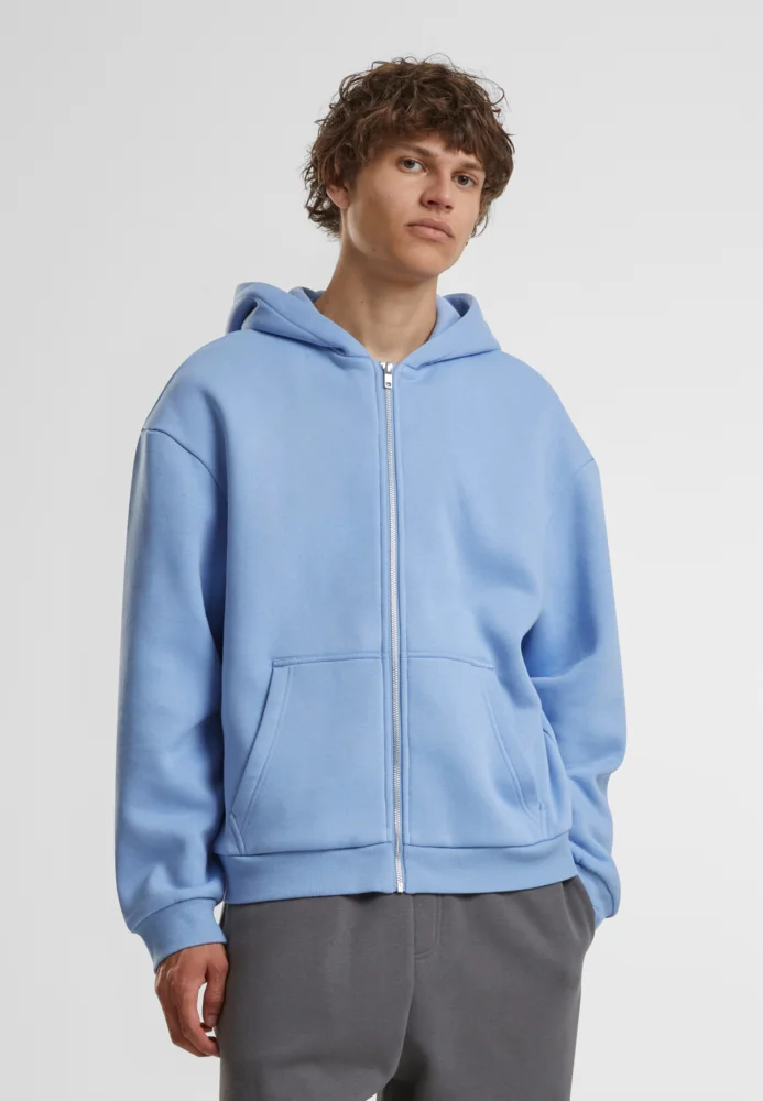 Schwere Herren Kapuzen Sweatjacke "Fluffy"