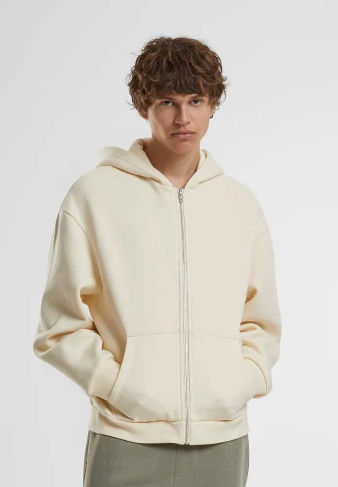 Schwere Herren Kapuzen Sweatjacke "Fluffy"