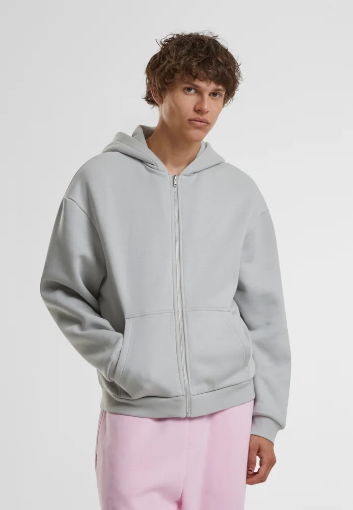 Schwere Herren Kapuzen Sweatjacke "Fluffy"