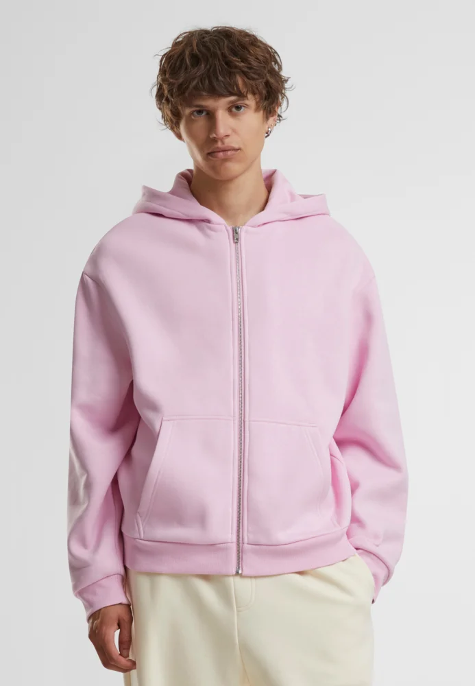 Schwere Herren Kapuzen Sweatjacke "Fluffy"