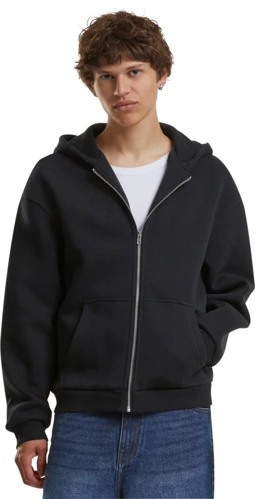 Schwere Herren Kapuzen Sweatjacke "Fluffy"