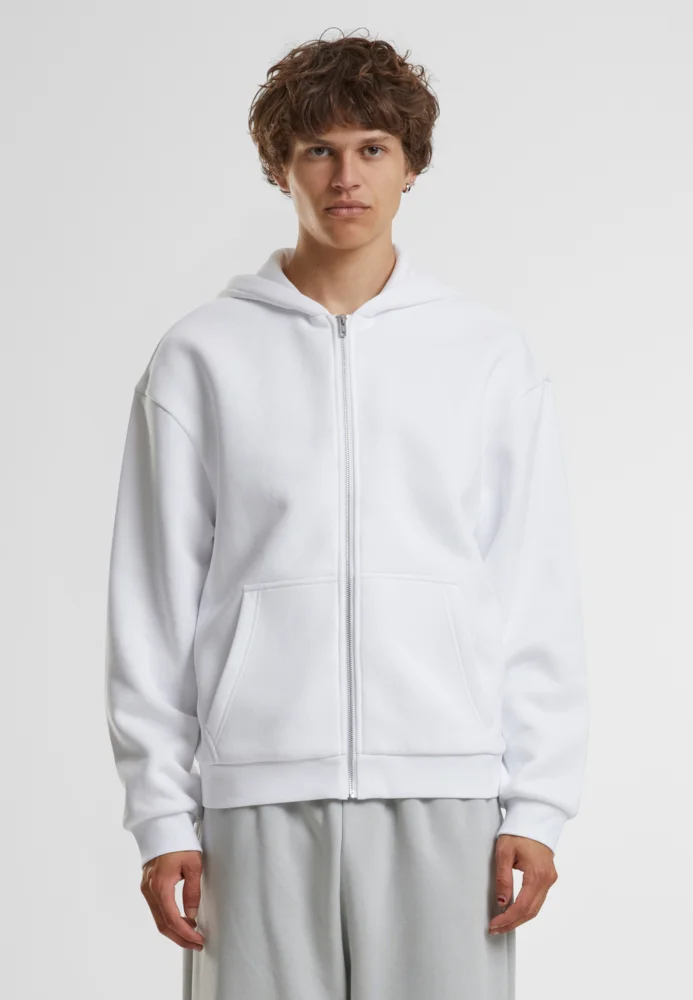 Schwere Herren Kapuzen Sweatjacke "Fluffy"