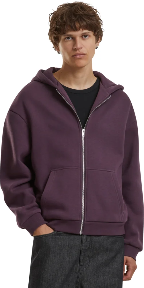 Schwere Herren Kapuzen Sweatjacke "Fluffy"