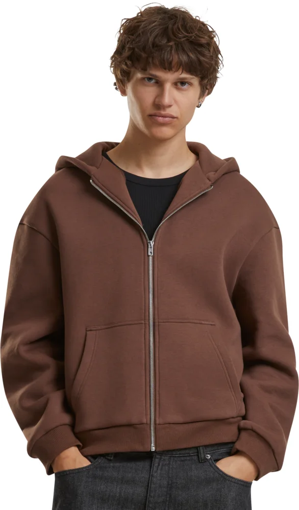 Schwere Herren Kapuzen Sweatjacke "Fluffy"