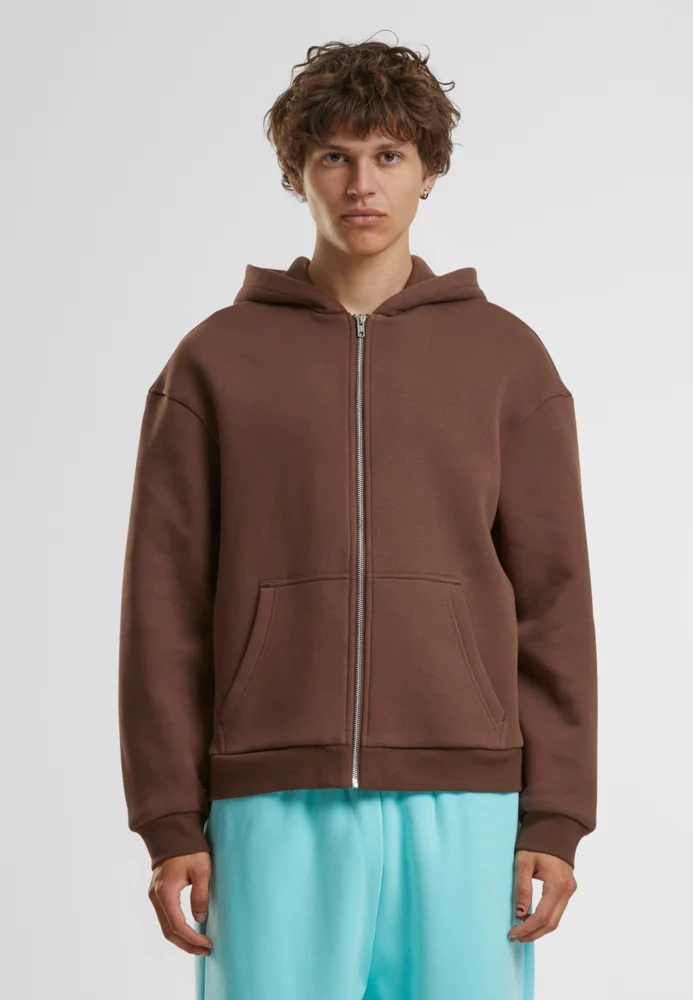 Schwere Herren Kapuzen Sweatjacke "Fluffy"