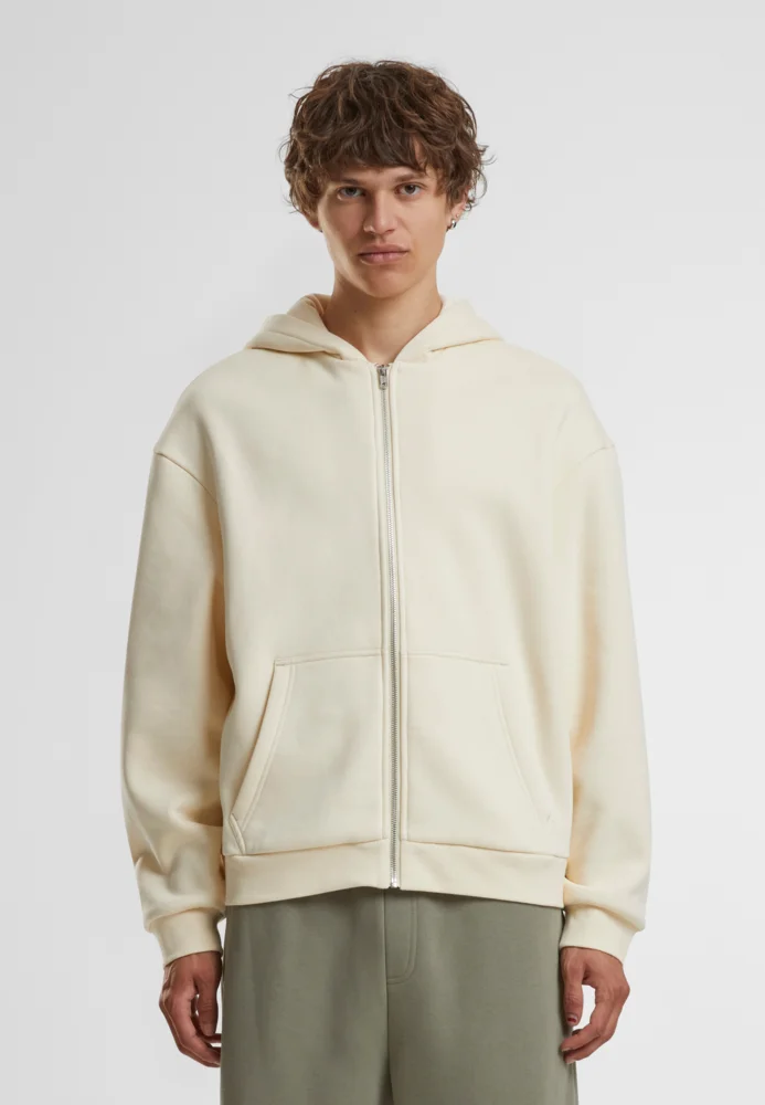Schwere Herren Kapuzen Sweatjacke "Fluffy"