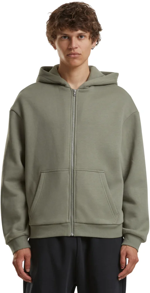 Schwere Herren Kapuzen Sweatjacke "Fluffy"
