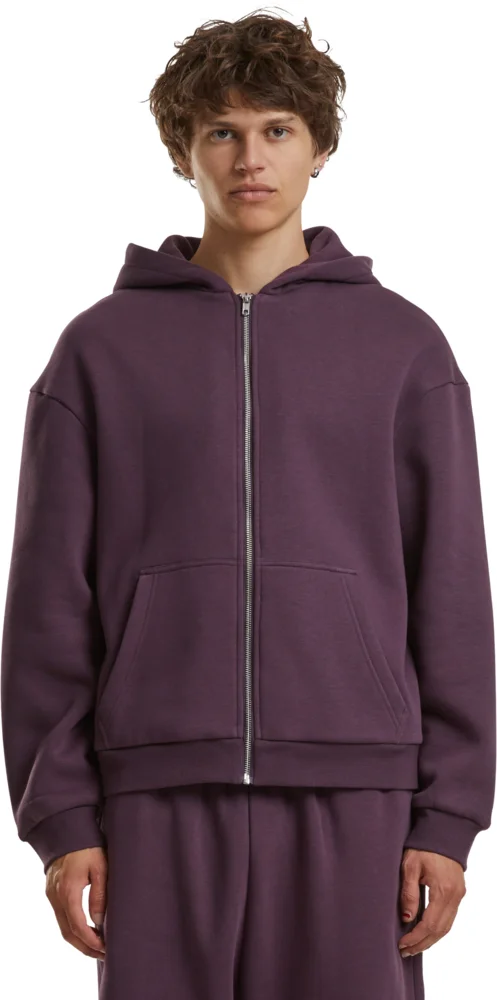 Schwere Herren Kapuzen Sweatjacke "Fluffy"