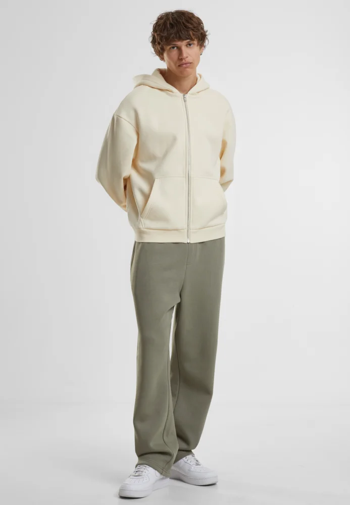 Schwere Herren Kapuzen Sweatjacke "Fluffy"