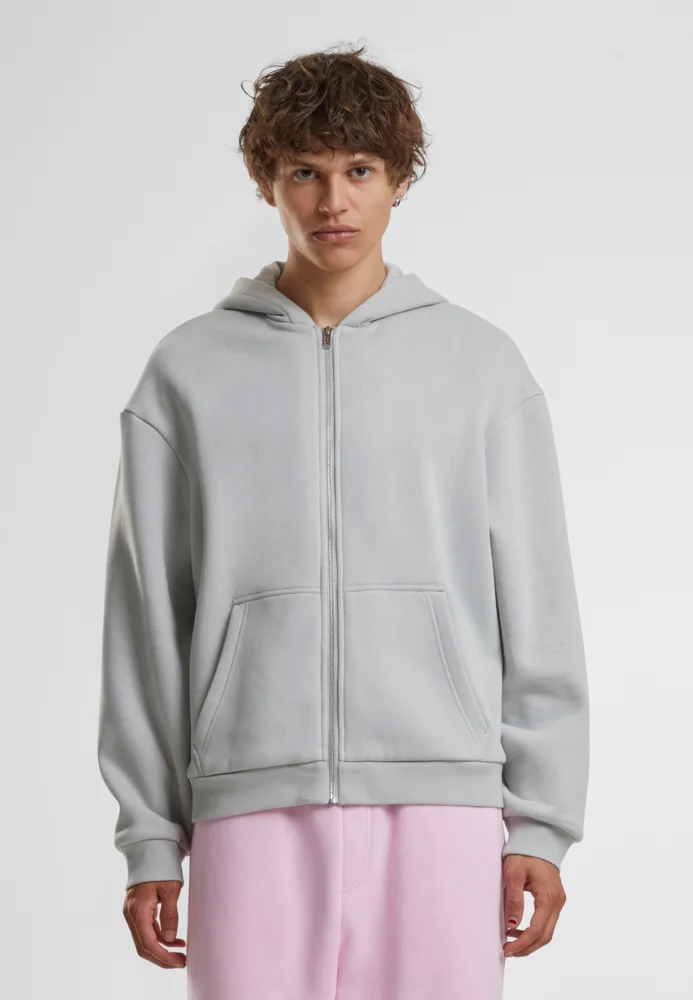 Schwere Herren Kapuzen Sweatjacke "Fluffy"