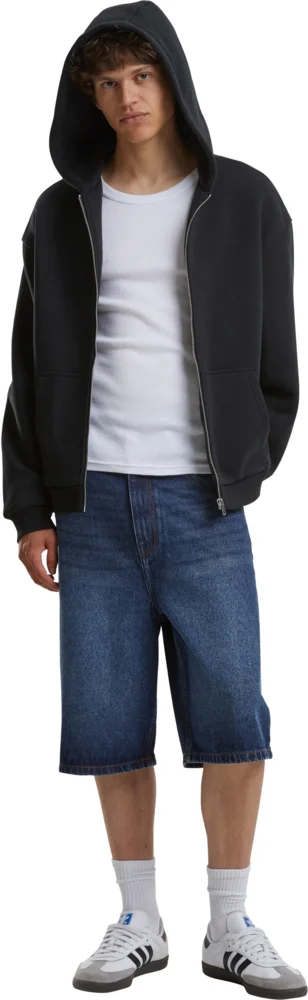 Schwere Herren Kapuzen Sweatjacke "Fluffy"