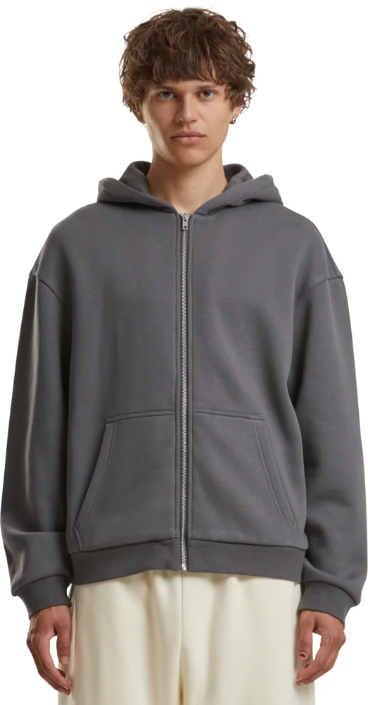 Schwere Herren Kapuzen Sweatjacke "Fluffy"