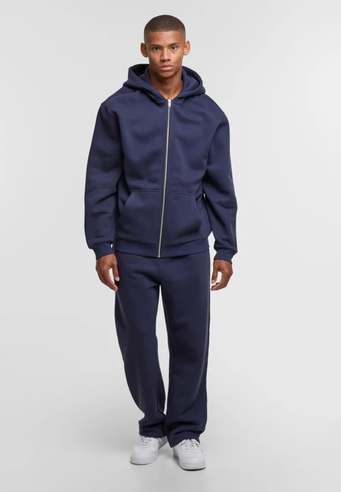 Schwere Herren Kapuzen Sweatjacke "Fluffy"