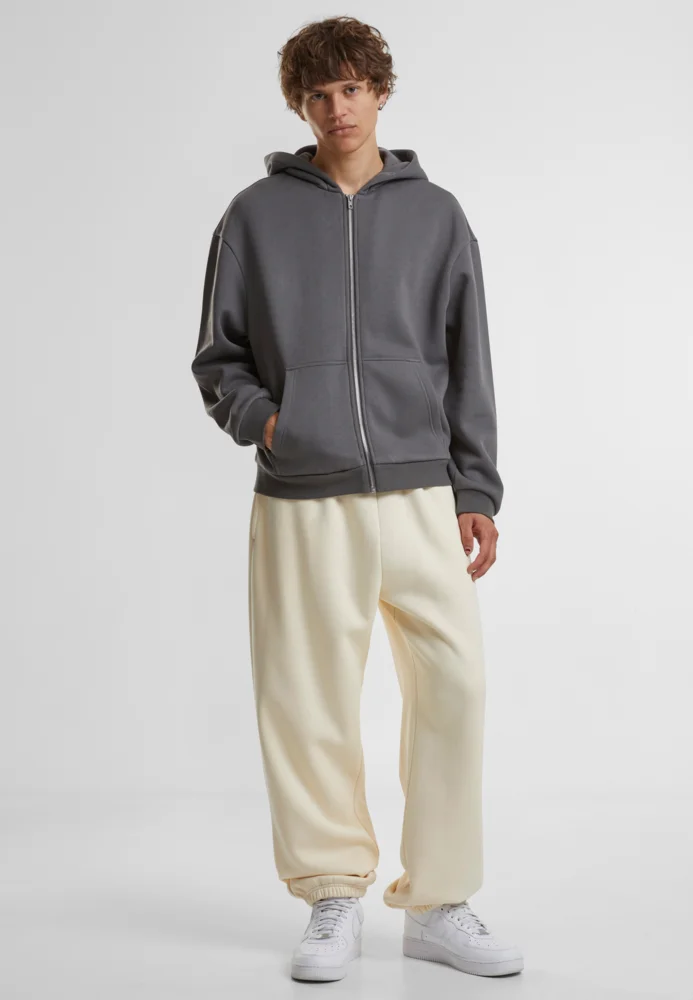 Schwere Herren Kapuzen Sweatjacke "Fluffy"
