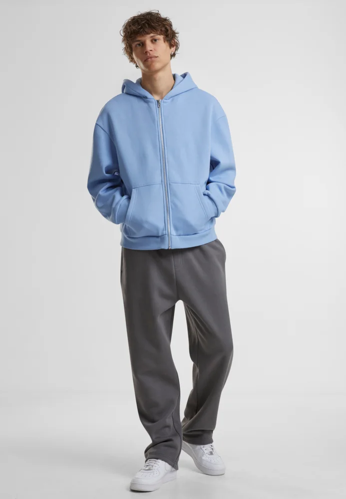 Schwere Herren Kapuzen Sweatjacke "Fluffy"