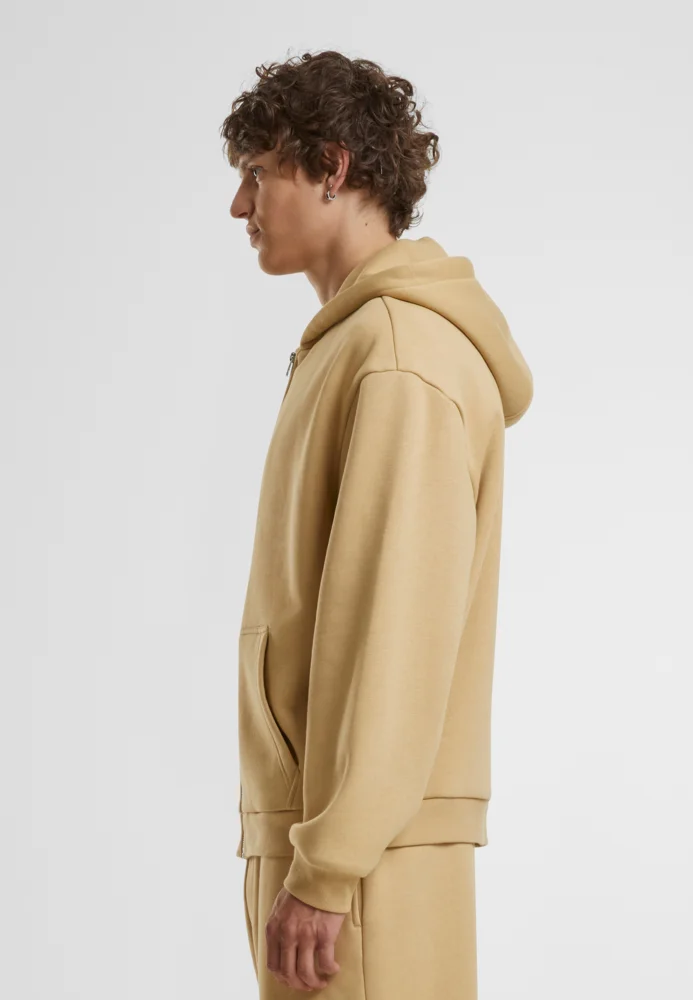 Schwere Herren Kapuzen Sweatjacke "Fluffy"