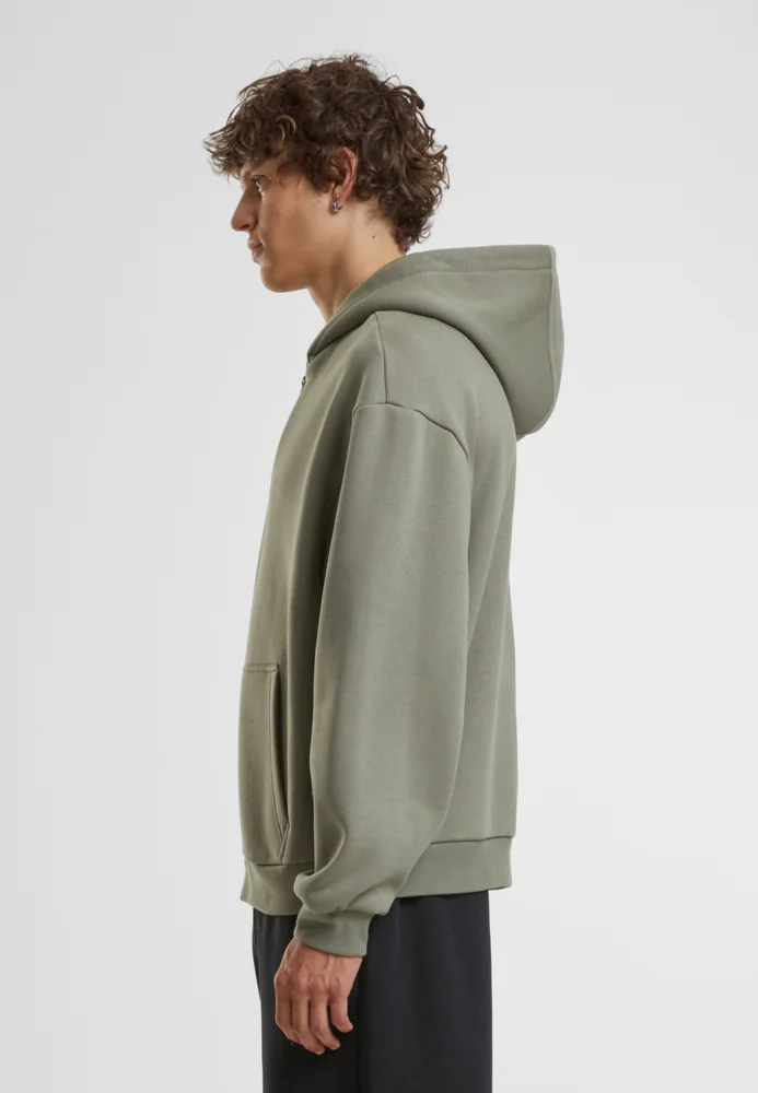 Schwere Herren Kapuzen Sweatjacke "Fluffy"