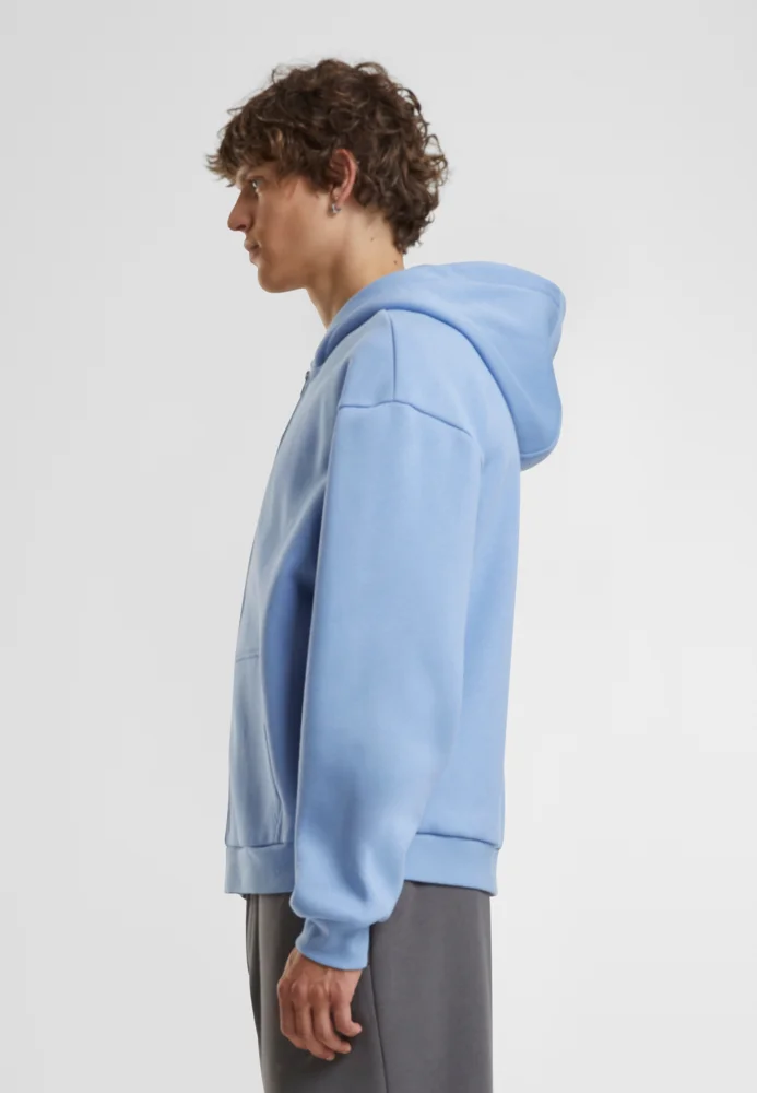 Schwere Herren Kapuzen Sweatjacke "Fluffy"
