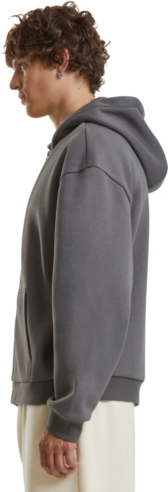 Schwere Herren Kapuzen Sweatjacke "Fluffy"