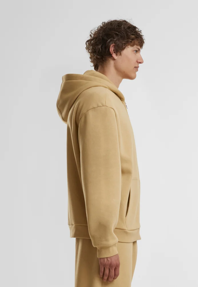 Schwere Herren Kapuzen Sweatjacke "Fluffy"