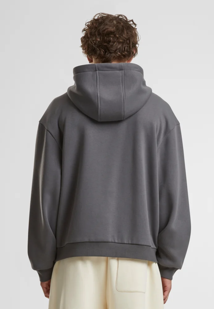 Schwere Herren Kapuzen Sweatjacke "Fluffy"