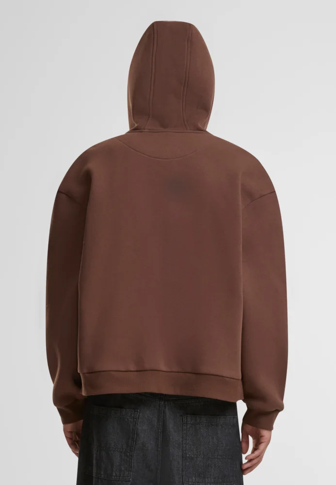 Schwere Herren Kapuzen Sweatjacke "Fluffy"