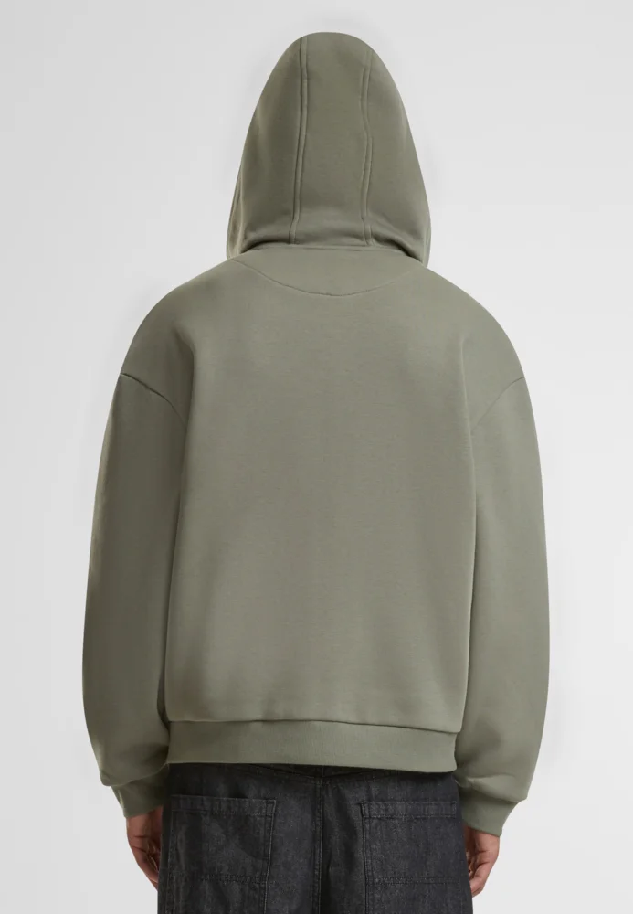 Schwere Herren Kapuzen Sweatjacke "Fluffy"