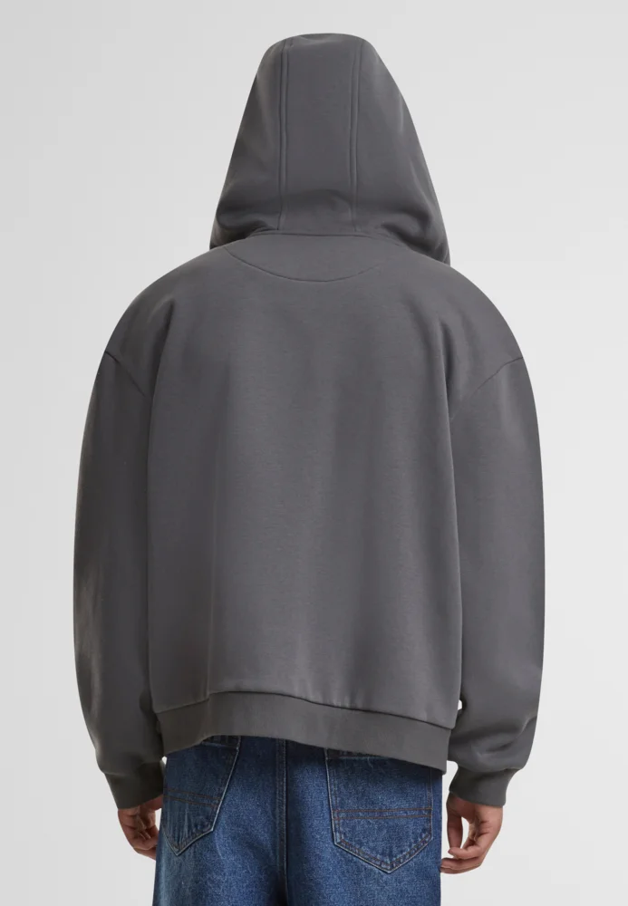 Schwere Herren Kapuzen Sweatjacke "Fluffy"