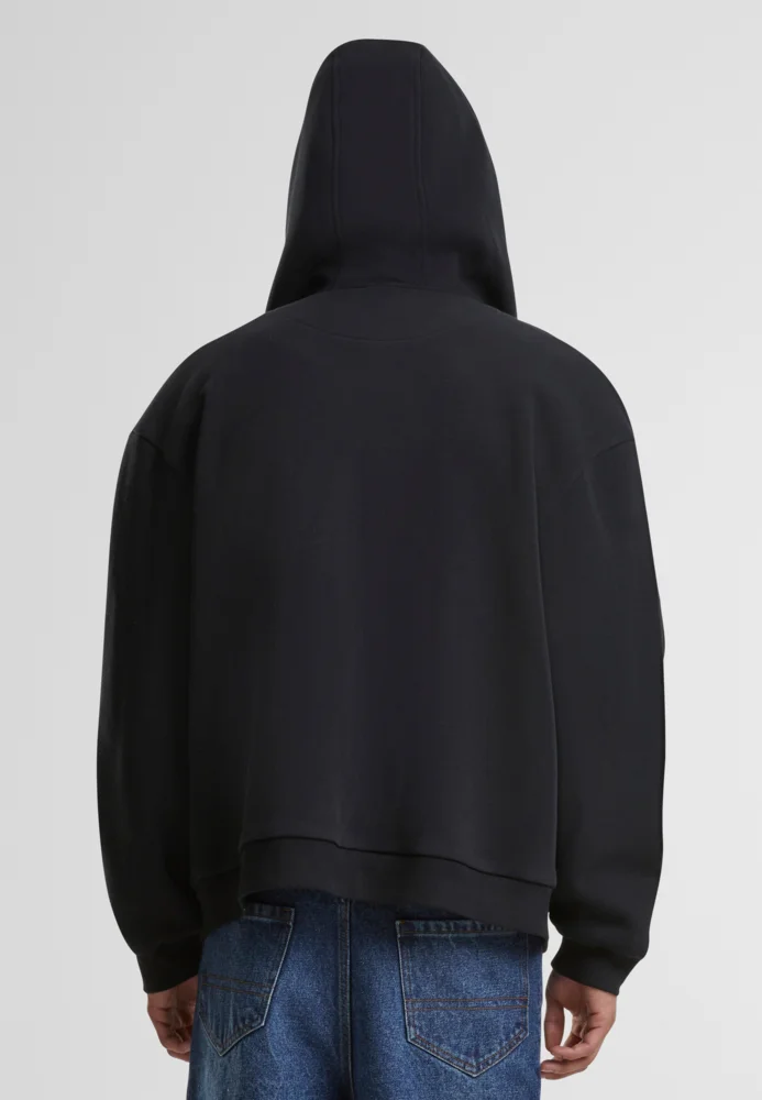 Schwere Herren Kapuzen Sweatjacke "Fluffy"