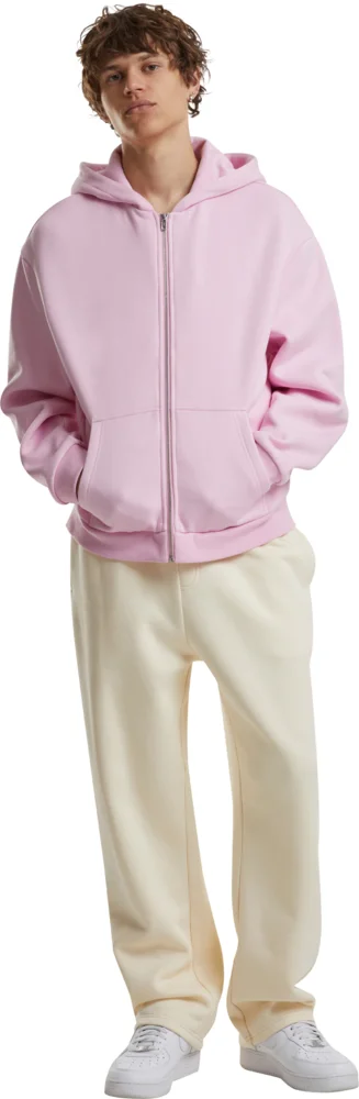 Schwere Herren Kapuzen Sweatjacke "Fluffy"