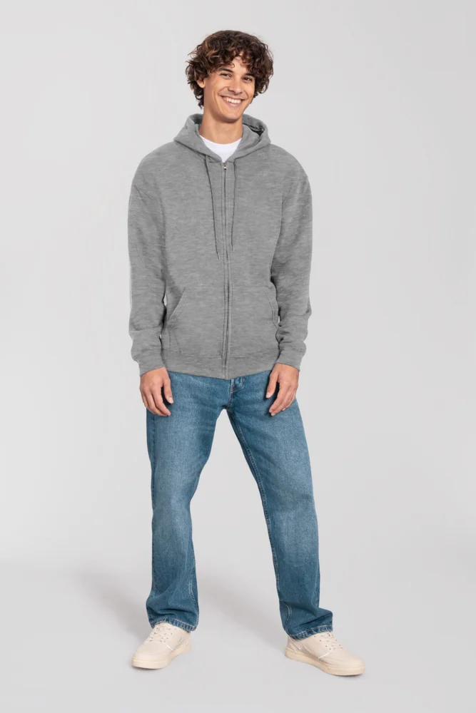 Heavy Hooded Sweat Jacket