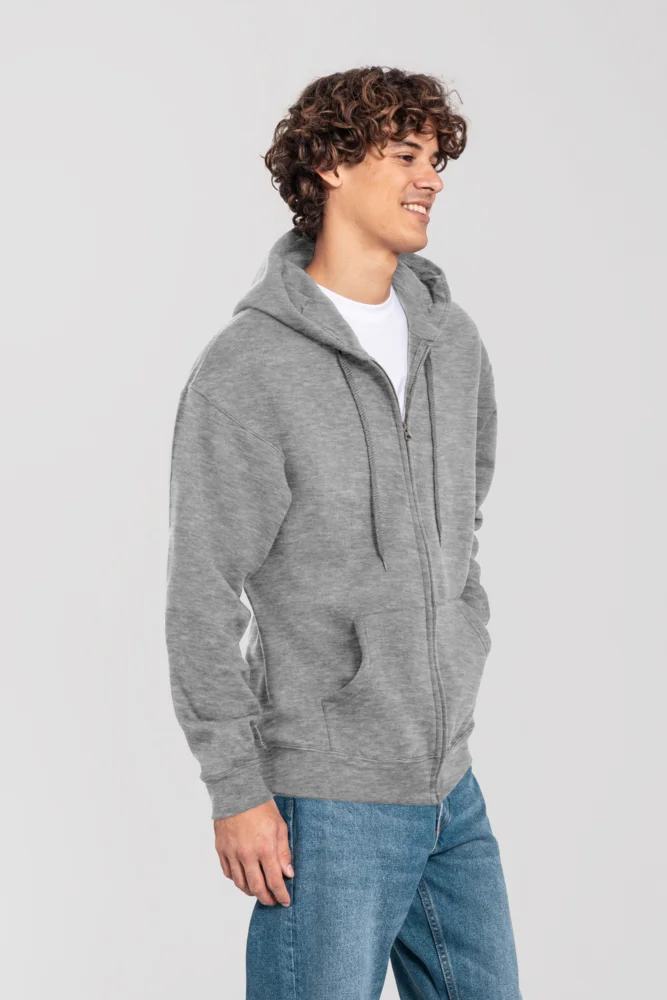 Heavy Hooded Sweat Jacket