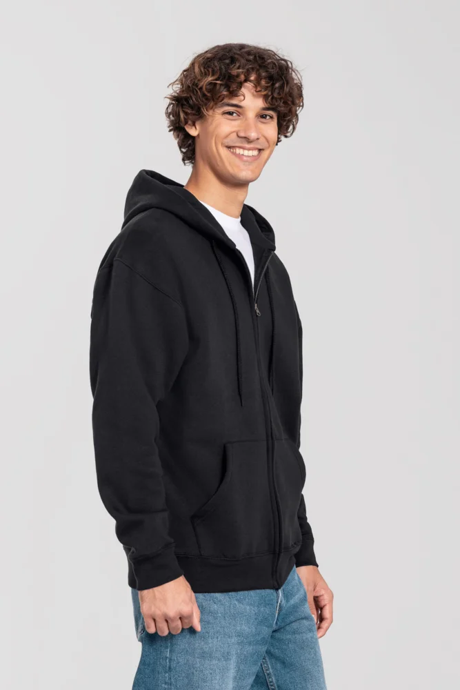 Heavy Hooded Sweat Jacket