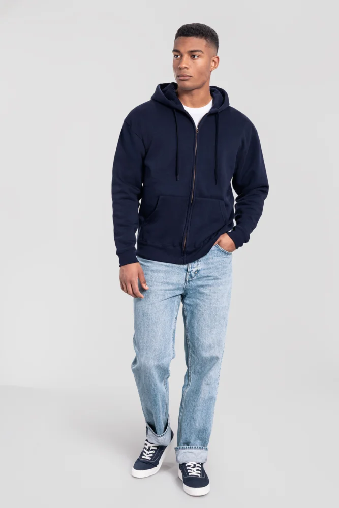 Heavy Hooded Sweat Jacket