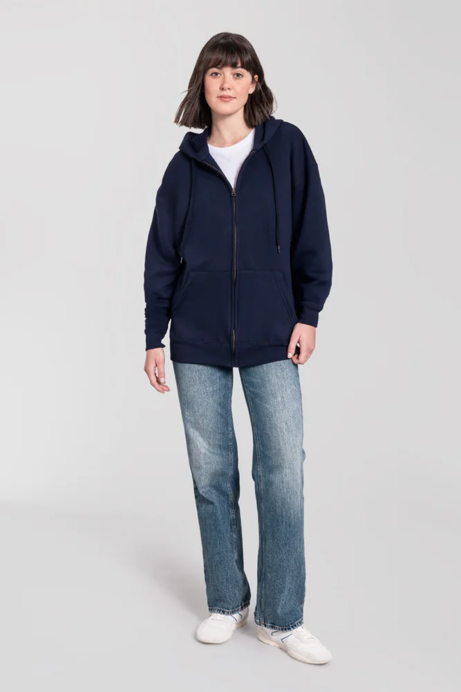 Heavy Hooded Sweat Jacket