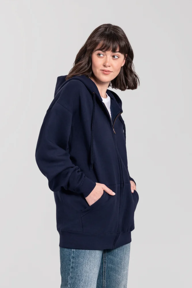 Heavy Hooded Sweat Jacket