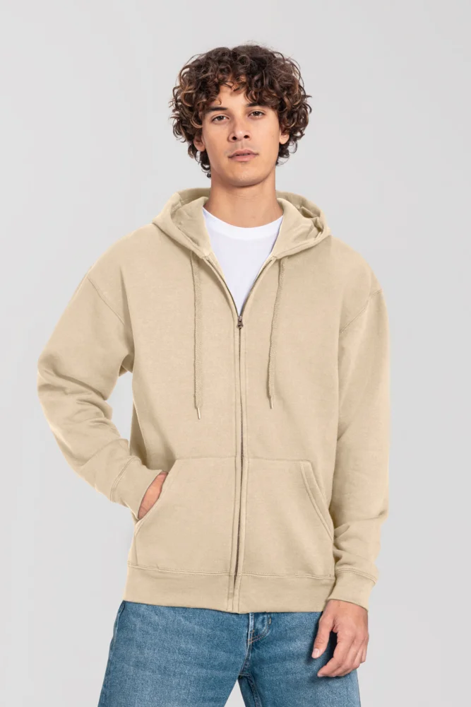 Heavy Hooded Sweat Jacket
